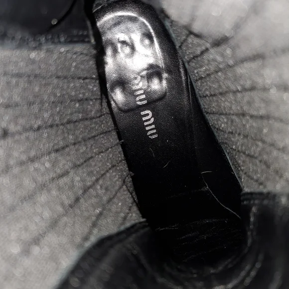 MIU MIU Motorcycle Harness Boots - Picture 12 of 14